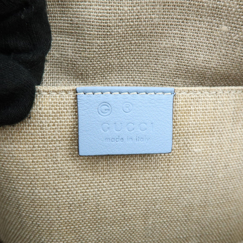 Gucci Convertible Dome Satchel Microguccissima Leather Blue