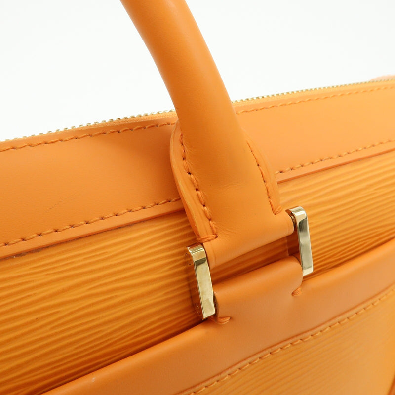 Louis Vuitton Dhanura Epi Leather Orange Bag