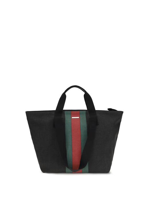 Gucci Tote Bag — Black Cotton