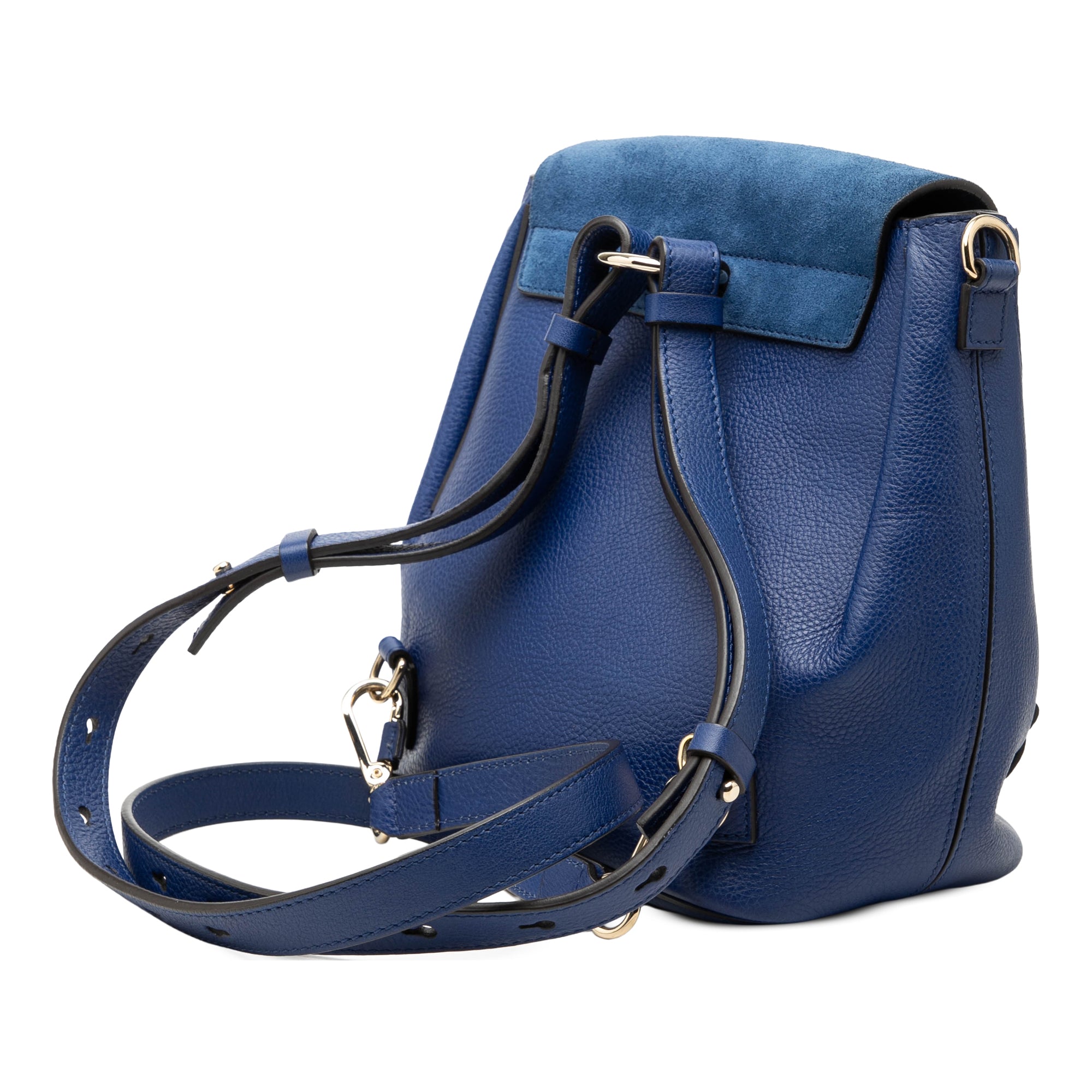 Medium Calfskin and Suede Faye Backpack - Image 2
