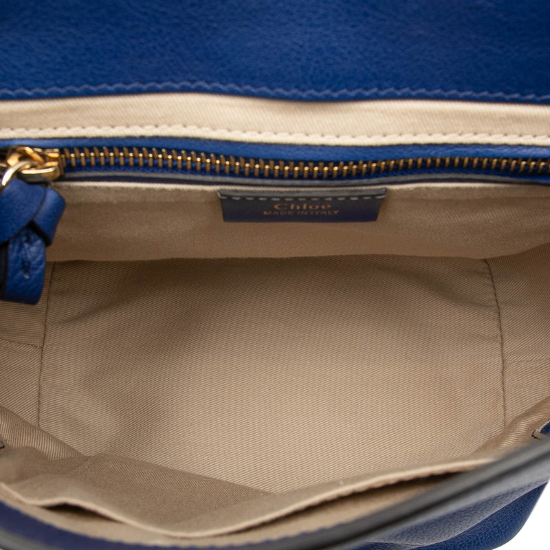 Medium Calfskin and Suede Faye Backpack - Image 4