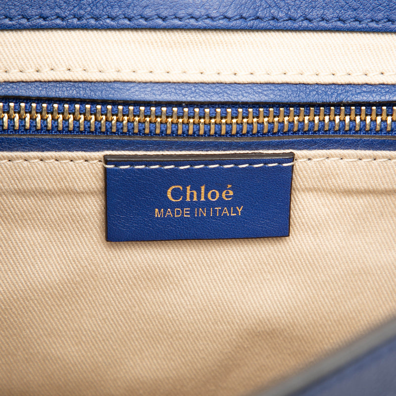Medium Calfskin and Suede Faye Backpack - Image 5