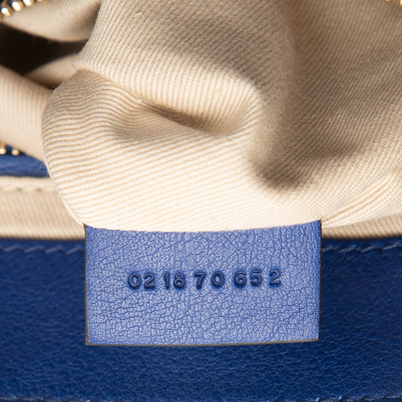 Medium Calfskin and Suede Faye Backpack - Image 6
