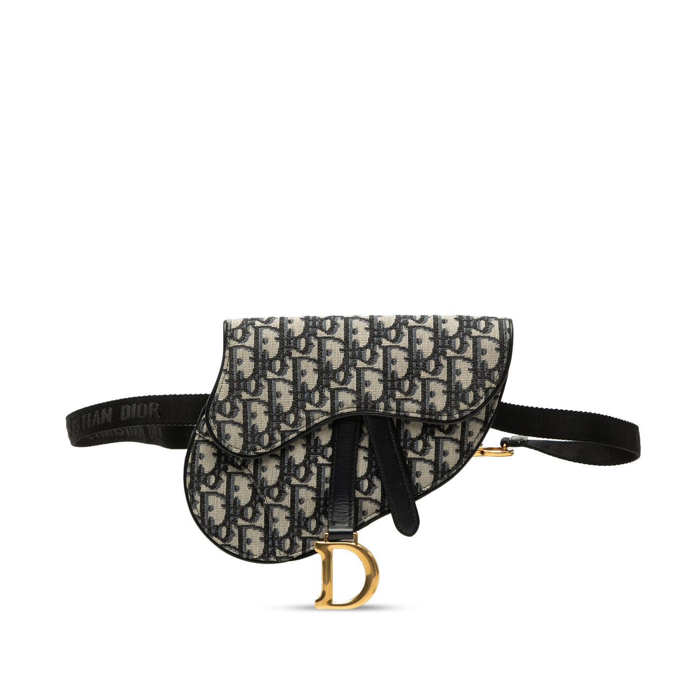 Oblique Canvas Saddle Belt Bag - Image 1