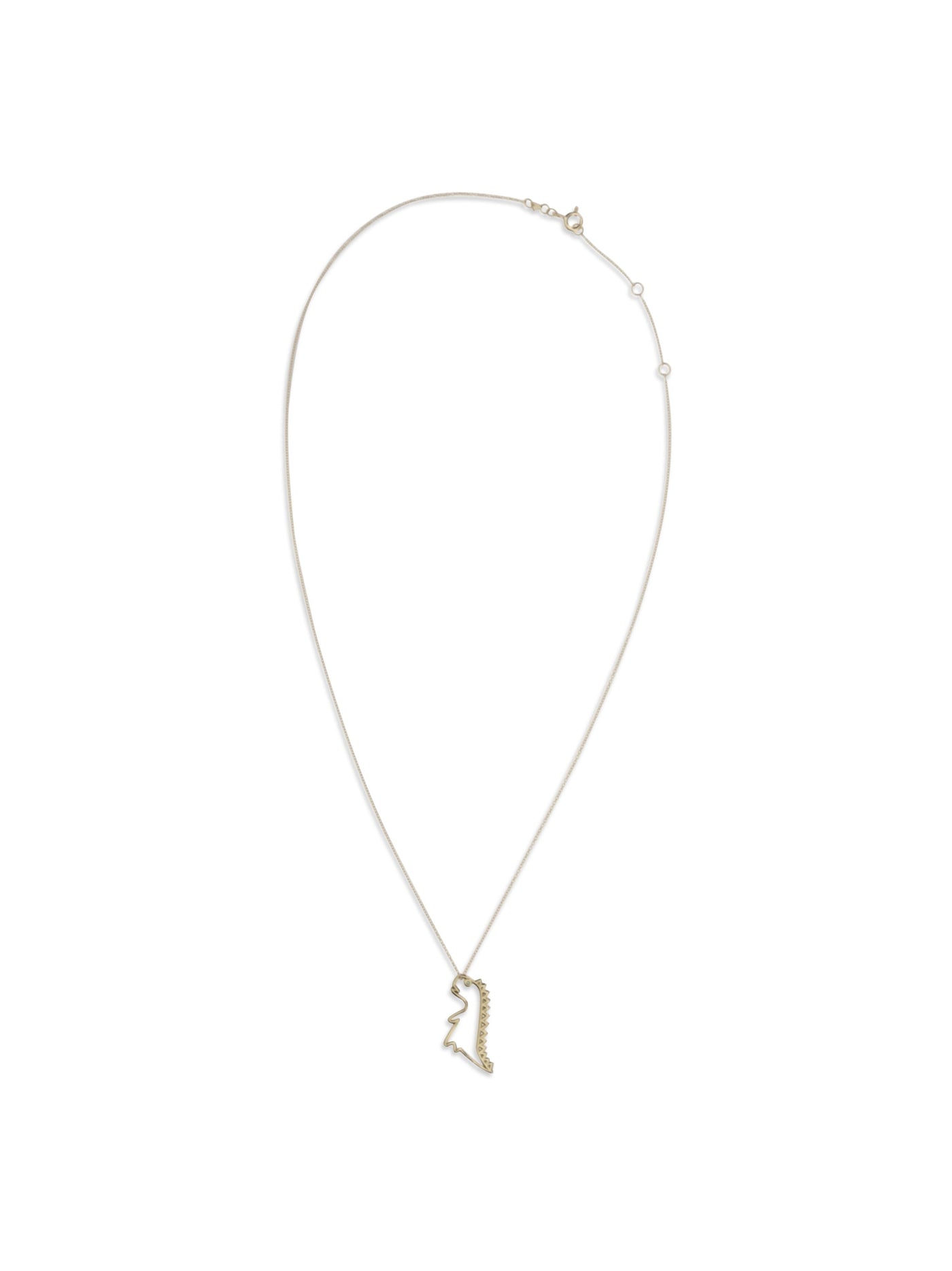 Aliita Dino Esmeralda Necklace — Gold Necklaces