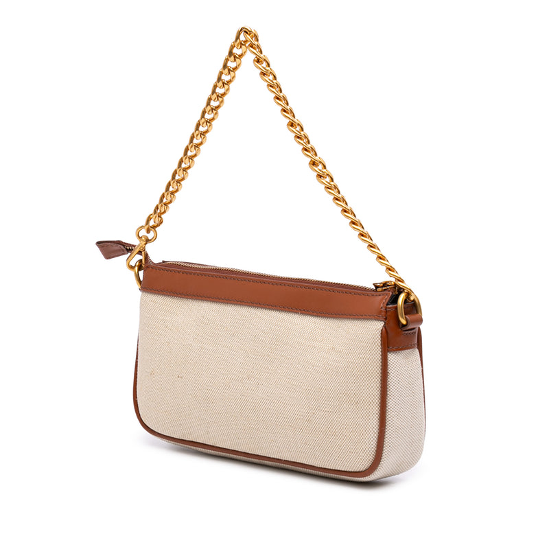 Mini Canvas B Army Logo Satchel - Image 2