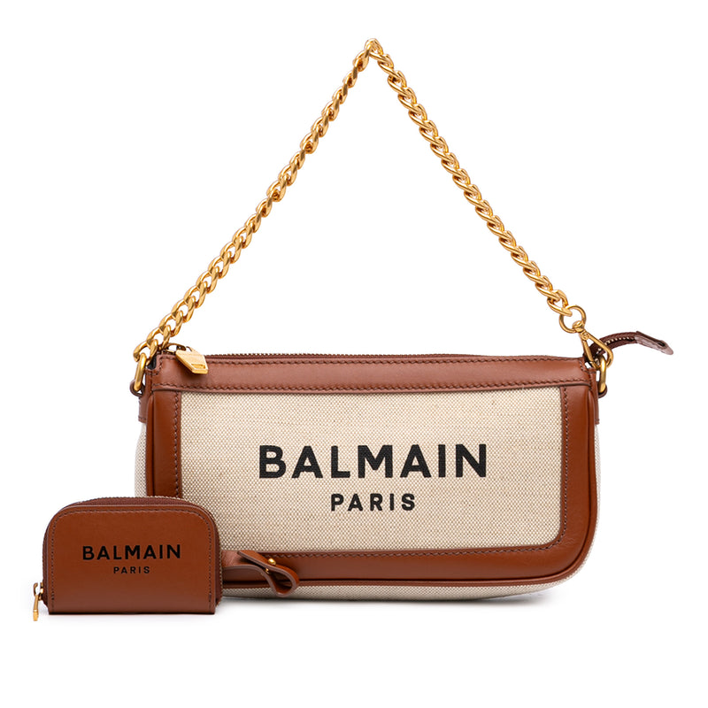 Mini Canvas B Army Logo Satchel - Image 7