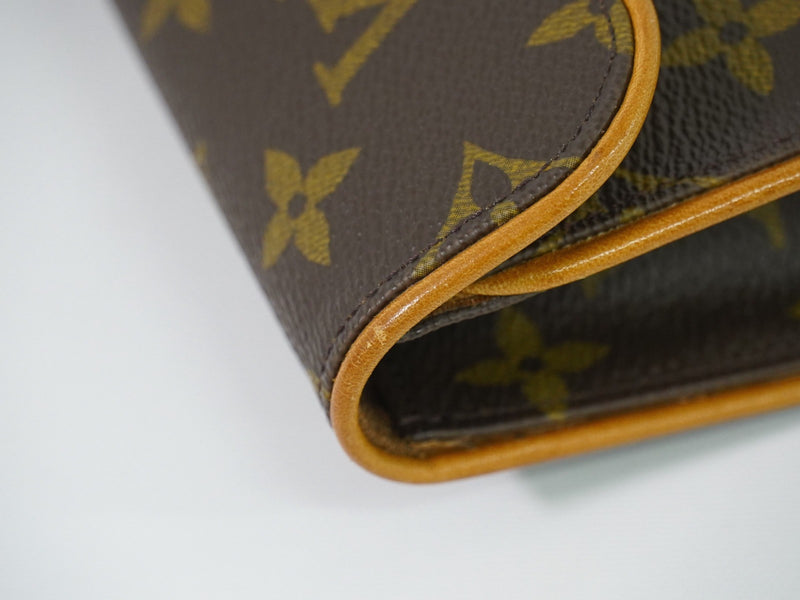 Louis Vuitton Florentine Pochette Canvas Brown Bag