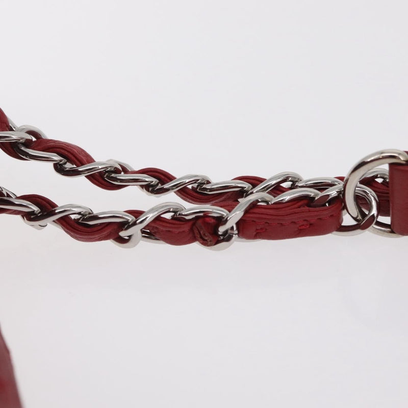 Chanel Timeless Cc Expandable Quilted Caviar Red Leather Bag