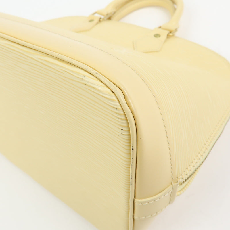 Louis Vuitton Alma Epi Leather Beige Bag