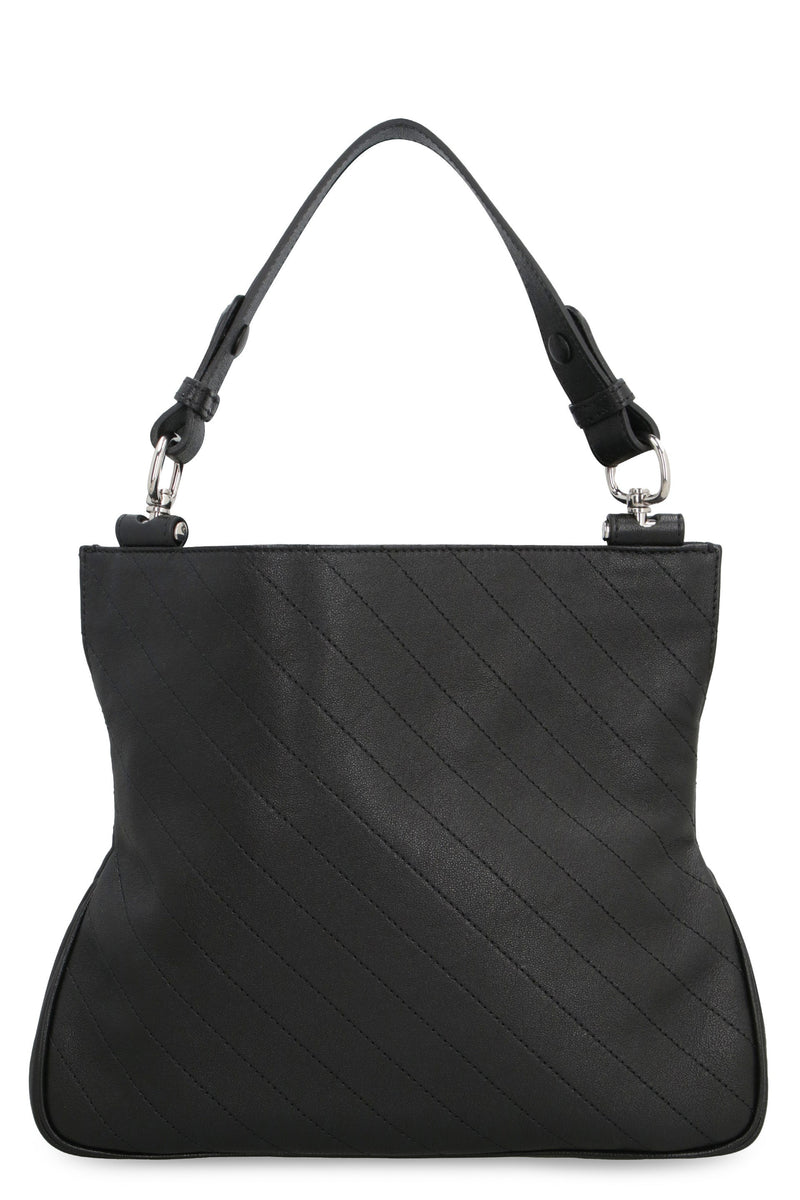 Gucci Blondie Shoulder Bag — Black Lamb Leather