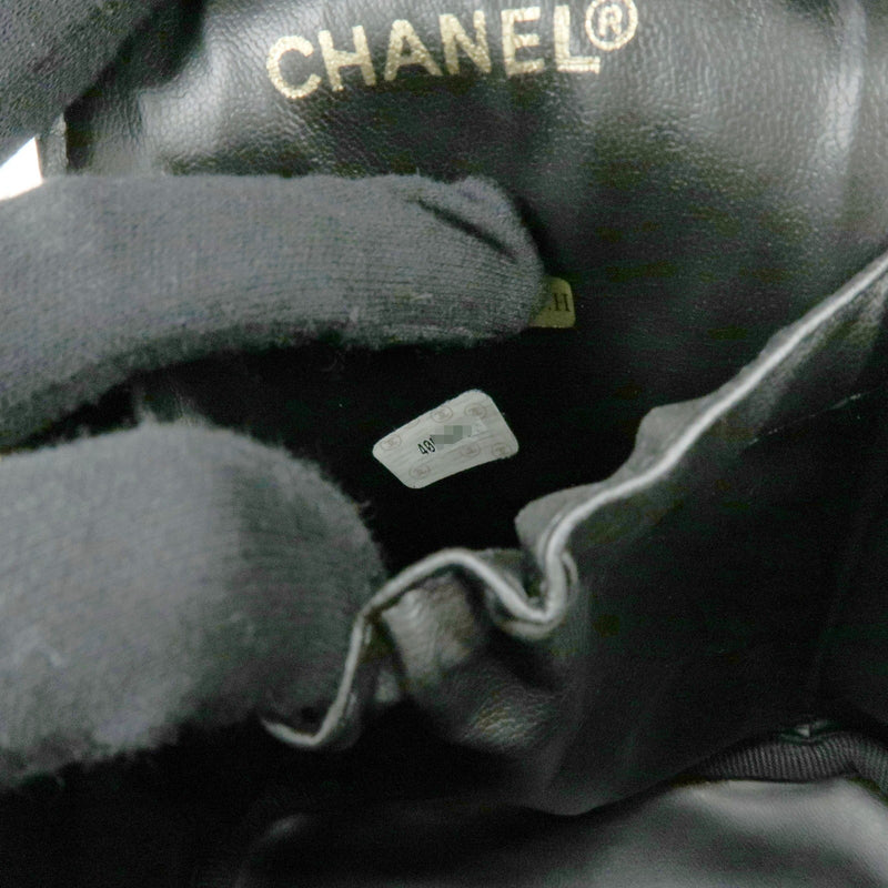 Chanel Vanity Leather Black Bag