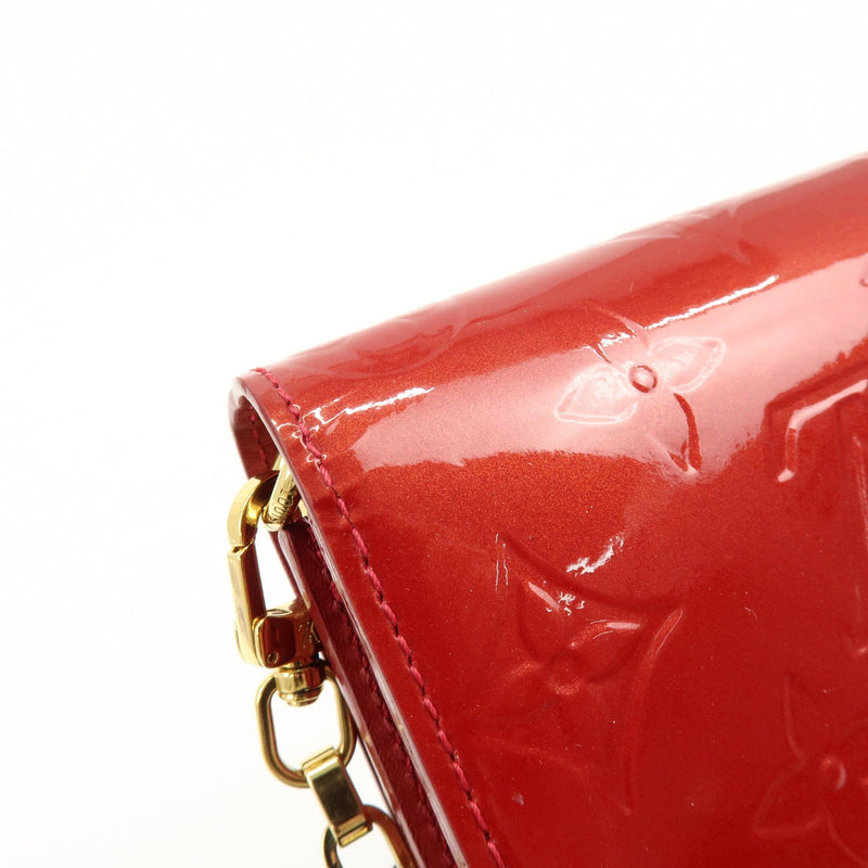 Louis Vuitton Chaine Monogram Vernis Red Patent_leather Bag