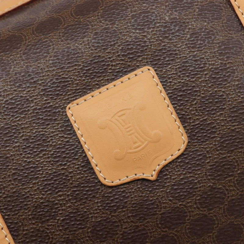 Celine Handbag Canvas Brown Bag