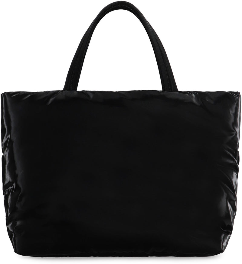Saint Laurent Padded Nylon Tote Bag — Black Polyamide
