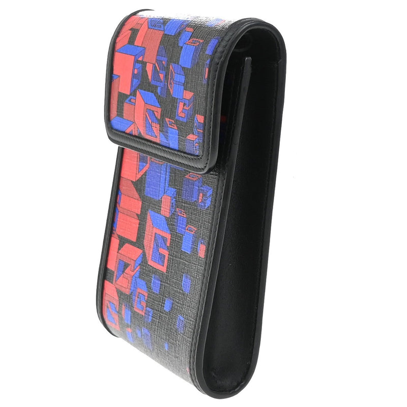 Gucci Flap Printed Coated Canvas Multicolour Leather Bag