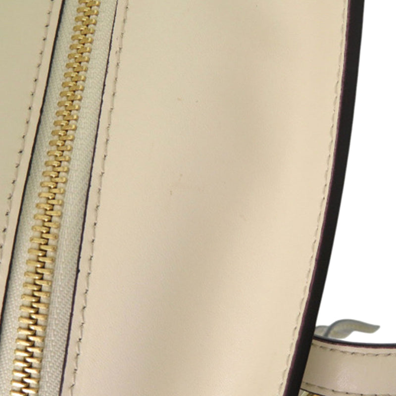 Medium Stitched Leather Amy Tote - Image 11