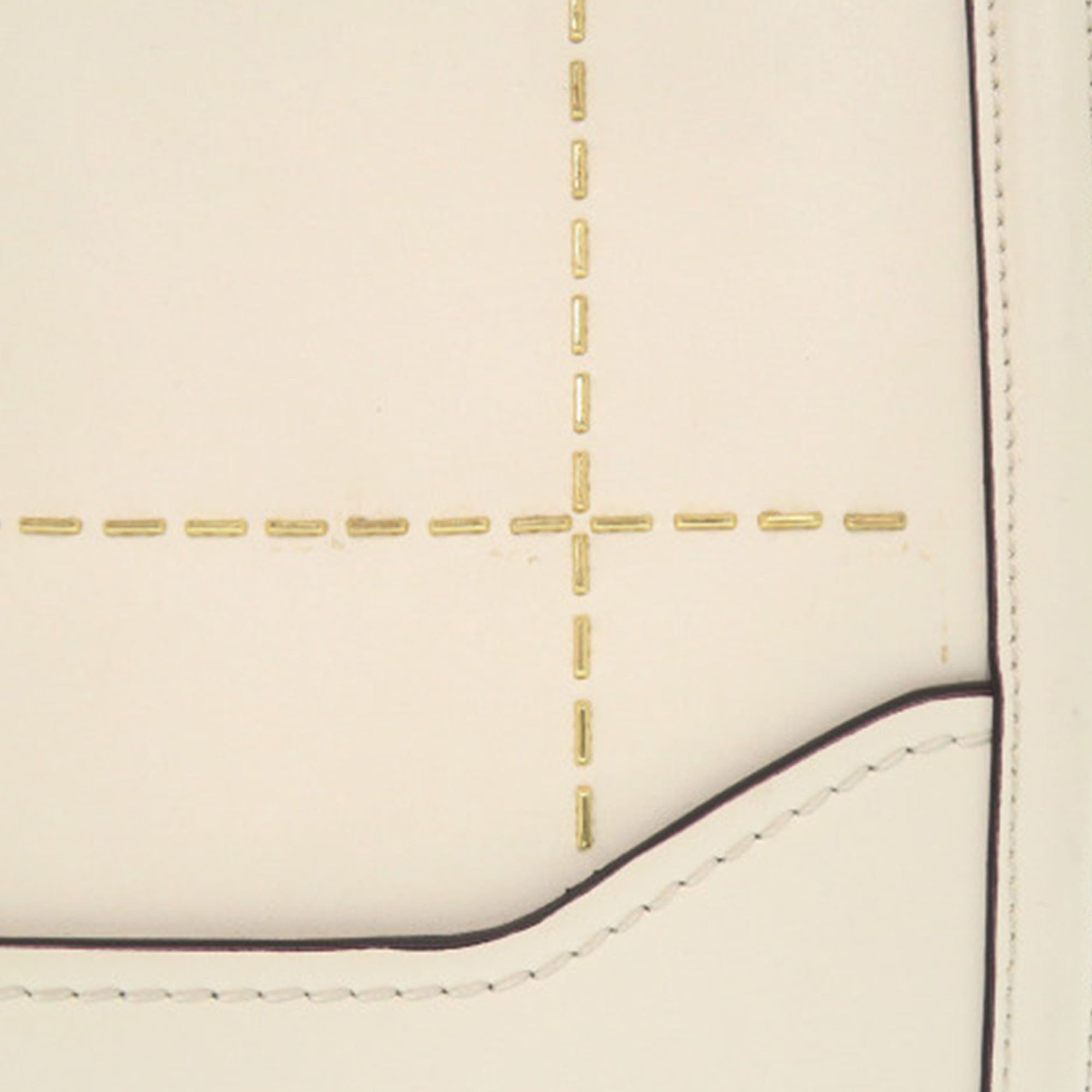 Medium Stitched Leather Amy Tote - Image 14
