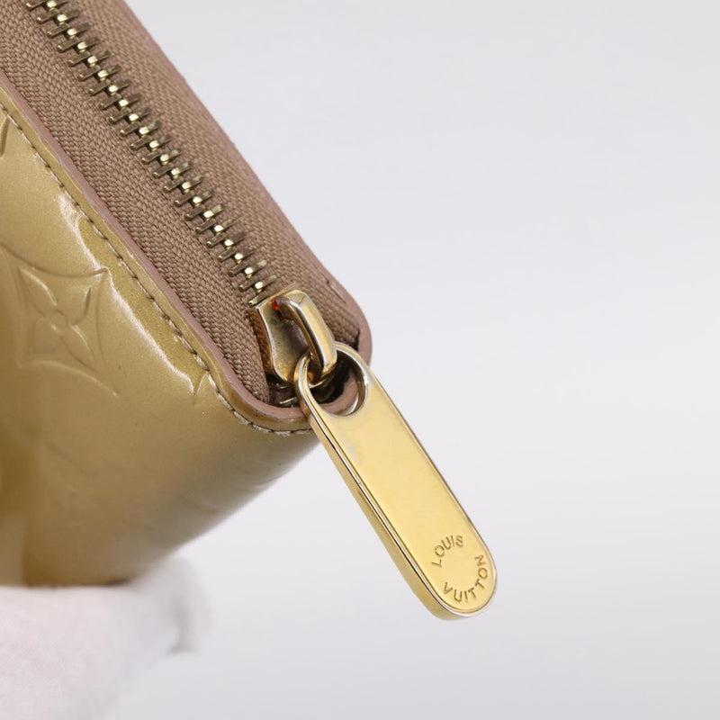 Louis Vuitton Zippy Monogram Vernis Beige Patent_leather Accessory