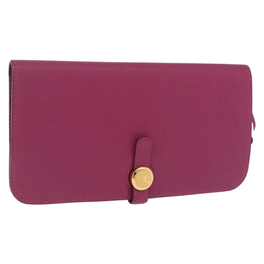 Hermes Dogon Duo Combined Leather Purple Accessory
