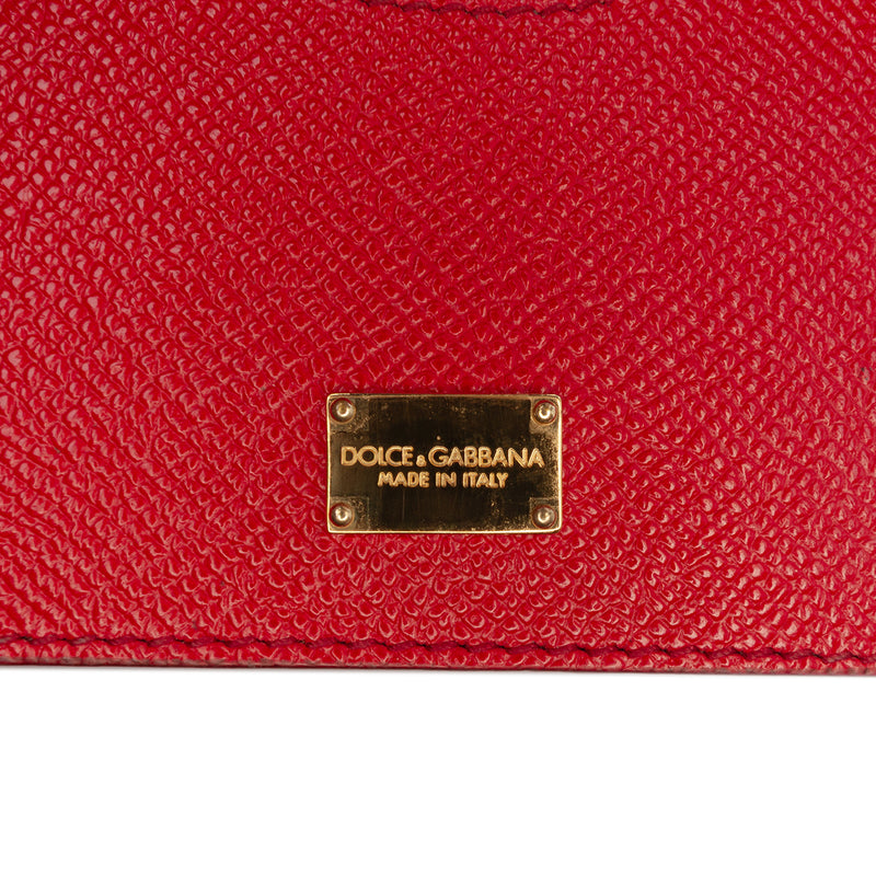 Small Leather Miss Sicily Satchel - Image 5