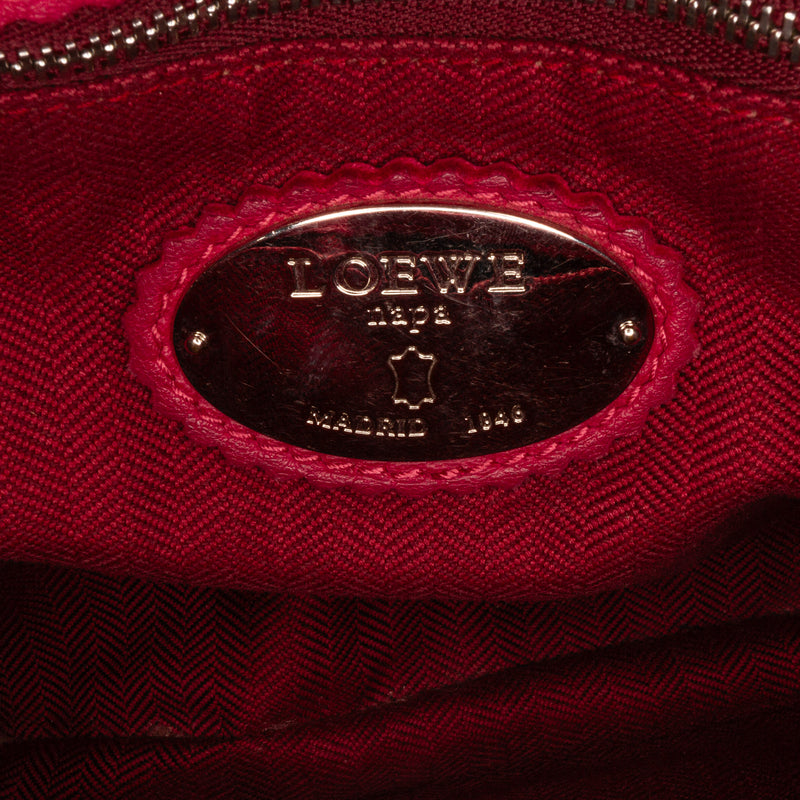 Small Leather Flamenco Crossbody Bag - Image 9