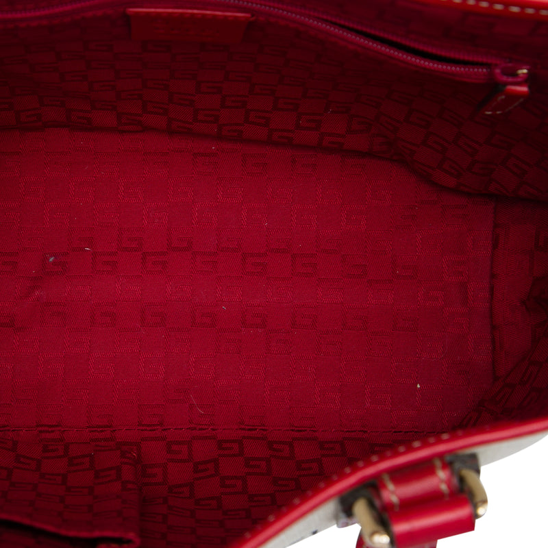 GG Supreme Heart Tattoo Handbag - Image 4