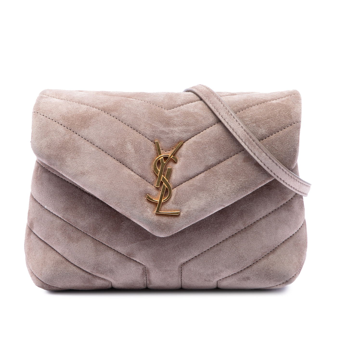 Toy Matelasse Suede Monogram LouLou Crossbody - Image 1