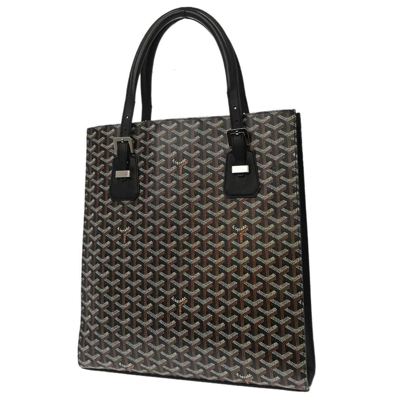 Goyard Comores Coated Canvas Black Bag