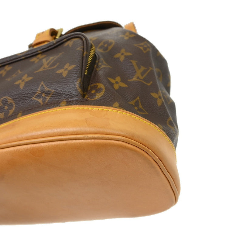 Louis Vuitton Vintage Montsouris Monogram Canvas Brown Bag
