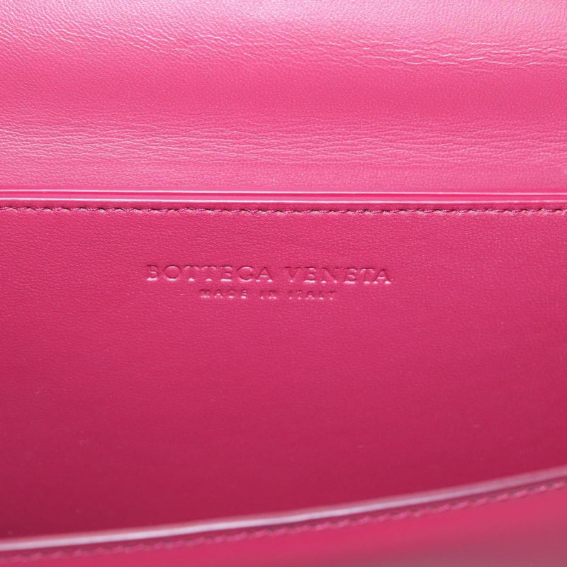 Bottega Veneta Bv Classic Smooth Calfskin Burgundy Leather Bag