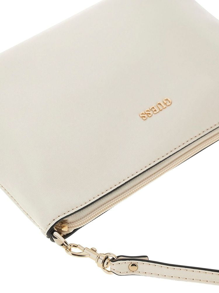 Guess Tote Bag — Beige Polyurethane
