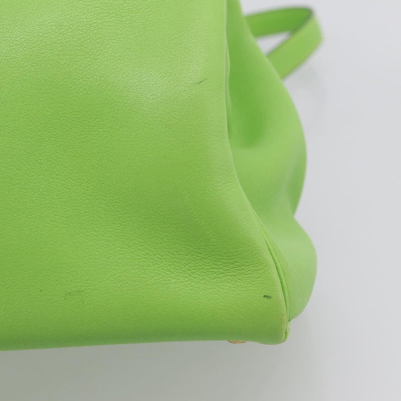 Hermes Kelly Green Gulliver With Gold Hardware Leather Bag