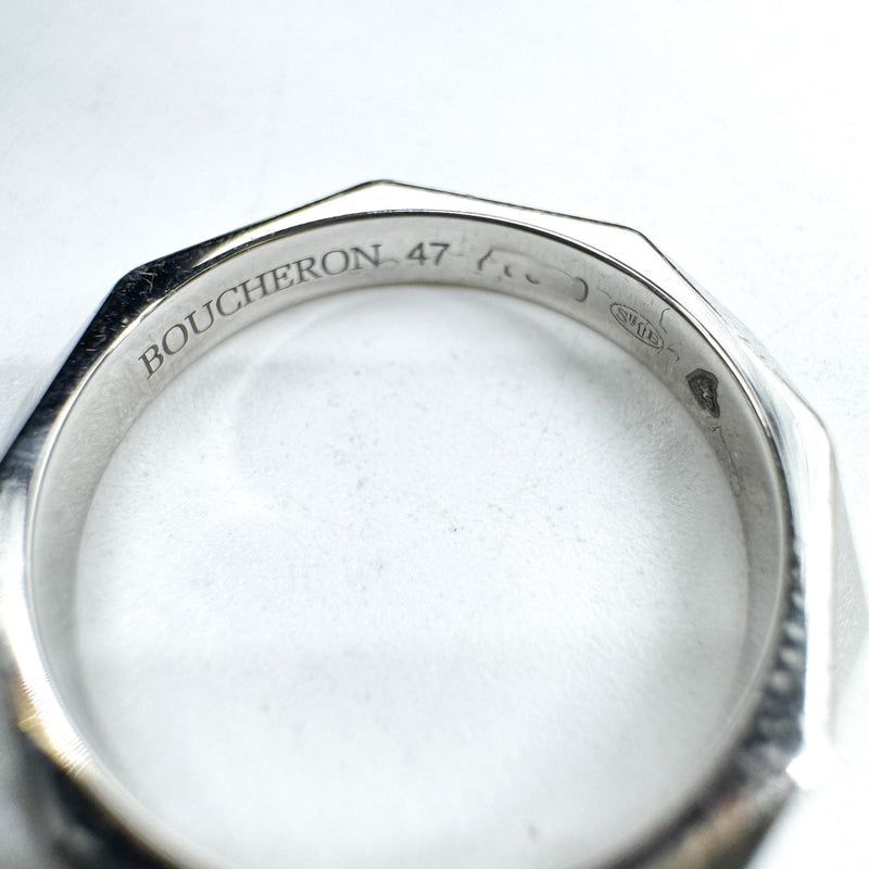 Boucheron Facette 3 Diamonds Platinum Silver Bijoux