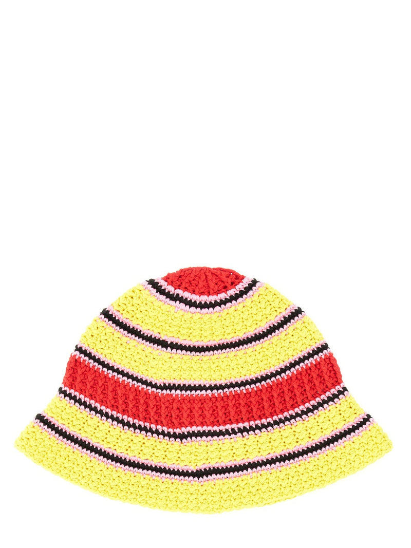 Stella Mccartney 7v0043_wp01645702 Bucket Hat — Multicolor Cotton