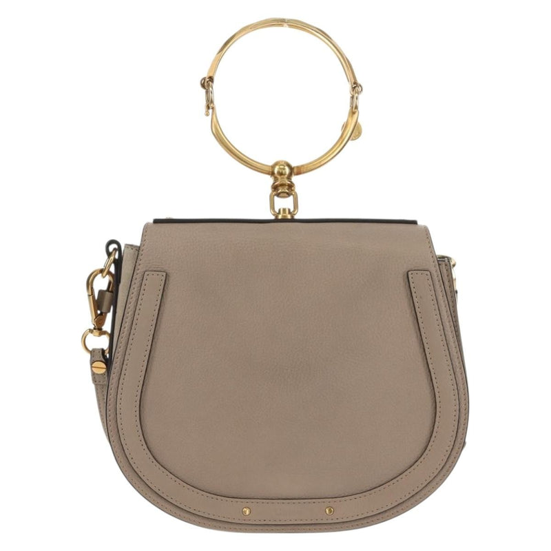 Chloe Nile Leather Beige Bag