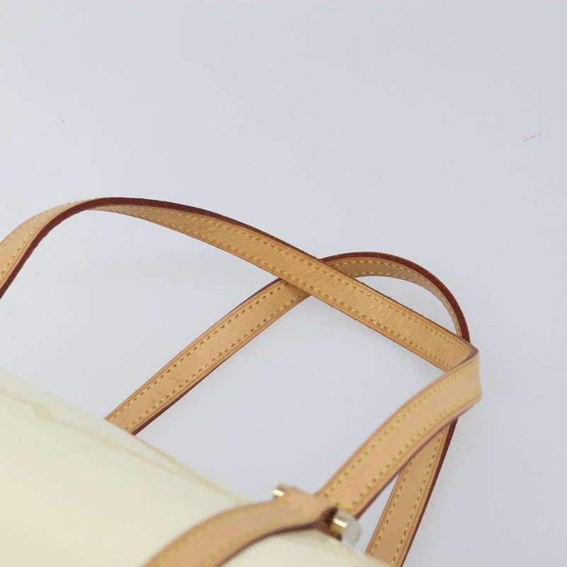 Louis Vuitton Bedford Monogram Vernis Beige Patent_leather Bag