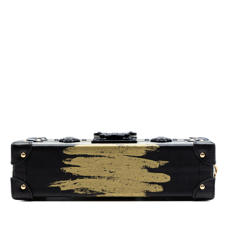 Leather Golden Light Petite Malle - Image 3