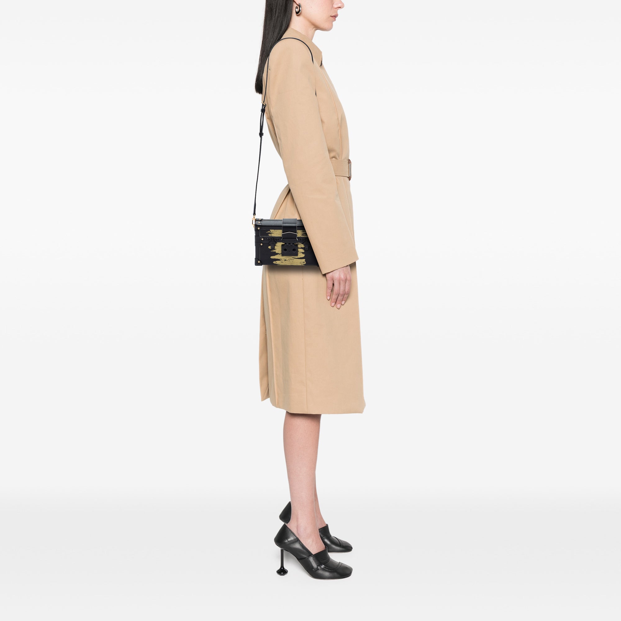 Leather Golden Light Petite Malle - Image 6
