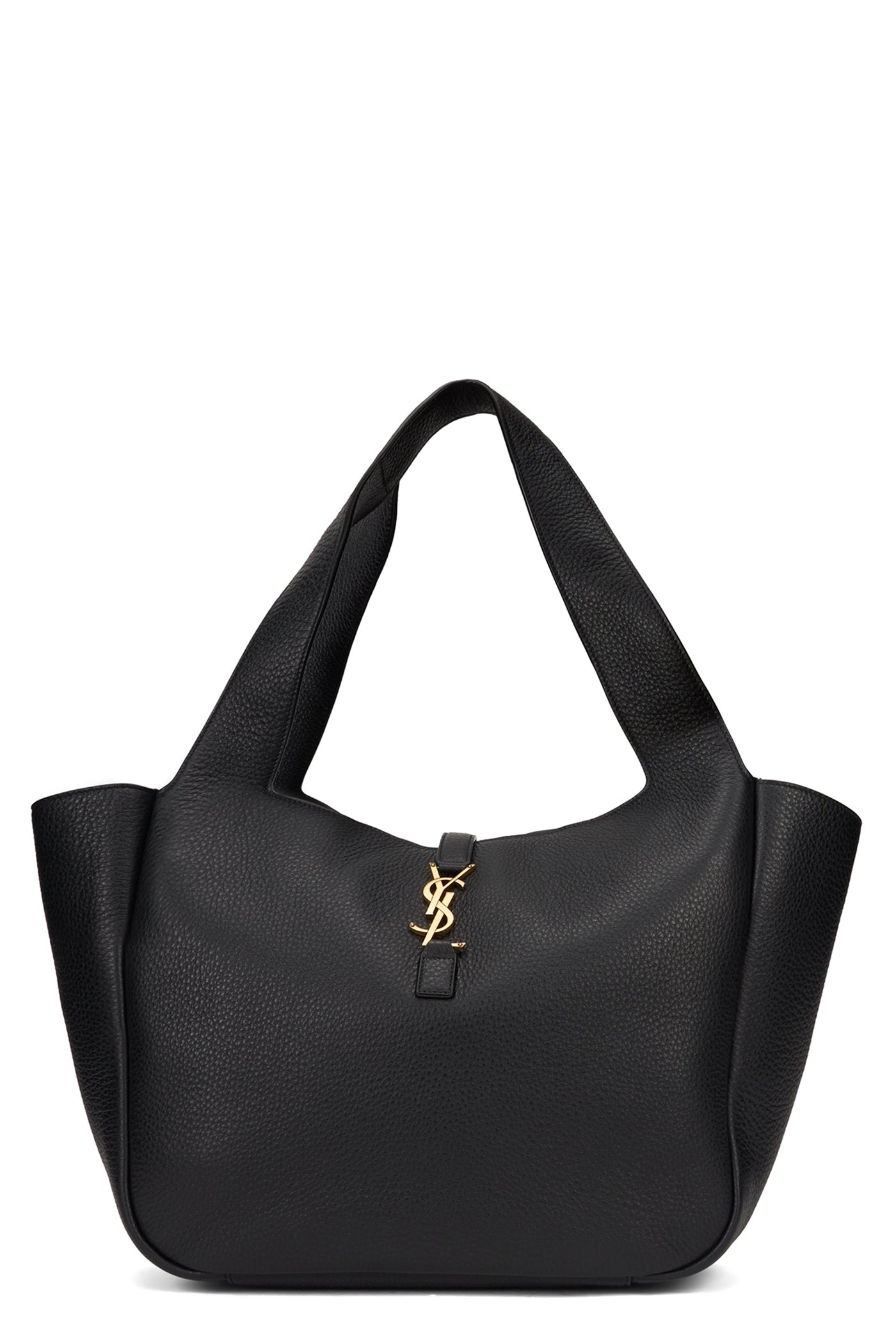 Saint Laurent Tote Bag — Black Calfskin
