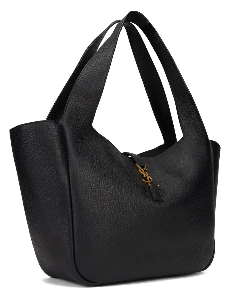 Saint Laurent Tote Bag — Black Calfskin