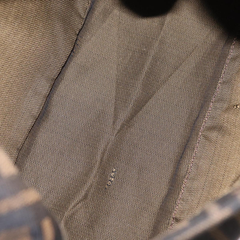 Fendi Zucchino Mamma Baguette Canvas Multicolour Bag