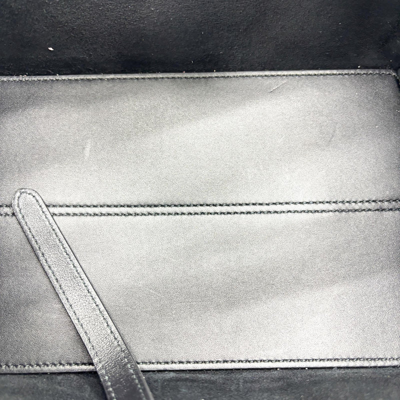 Christian Dior Toujours Macrocannage Quilt Calfskin Black Leather Bag