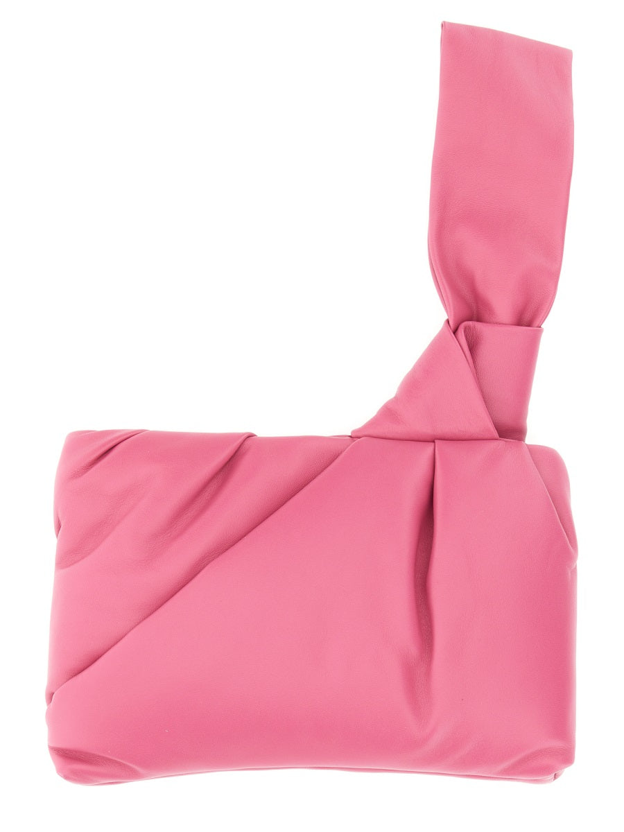 Ambush Nejiri Wrist Clutch — Pink Leather