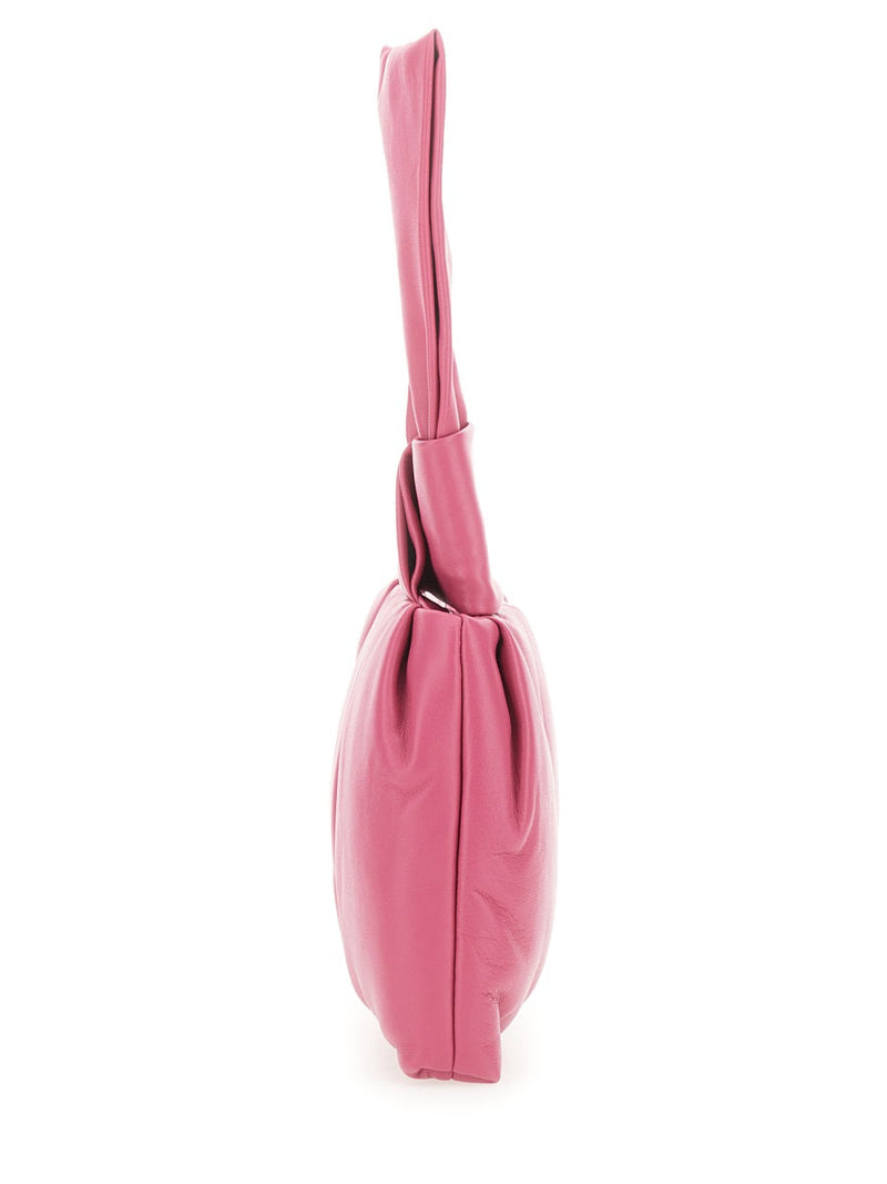 Ambush Nejiri Wrist Clutch — Pink Leather