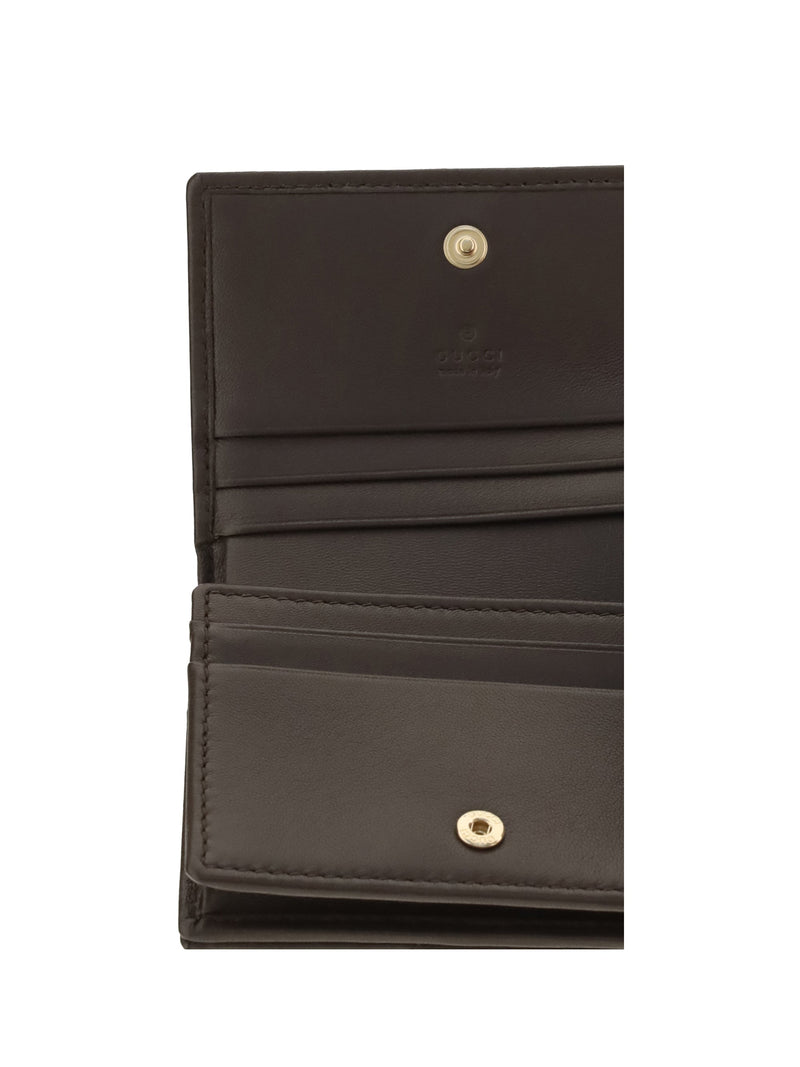 Gucci Wallet — Brown Calf Leather