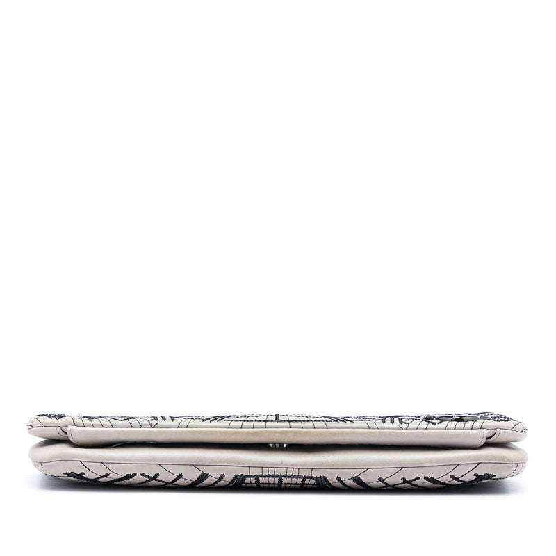 Sequin Embellished Lambskin Grand Palais Clutch - Image 3