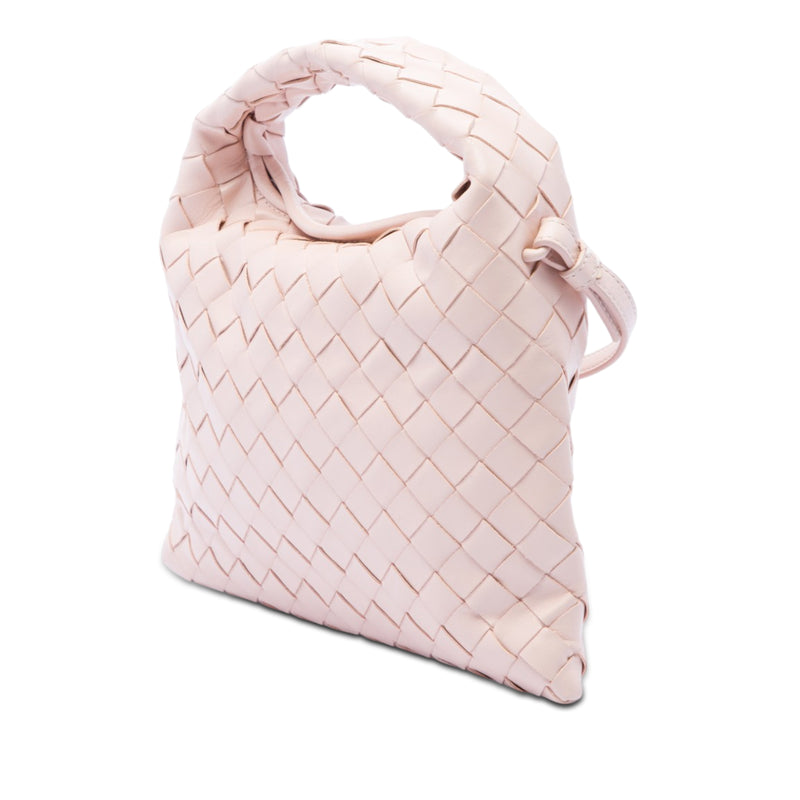 Mini Calfskin Intrecciato Hop Satchel - Image 2