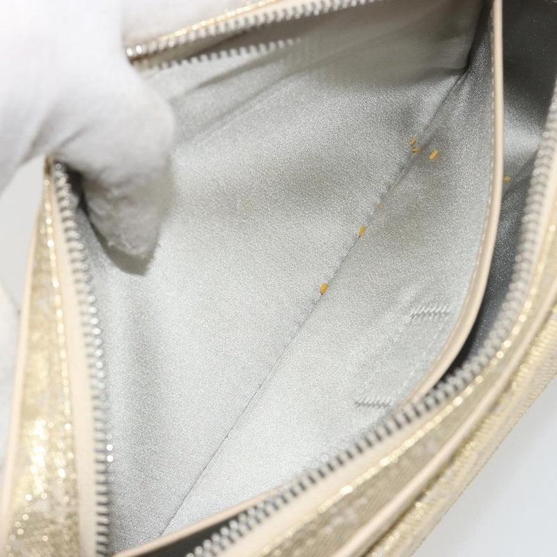 Louis Vuitton Mckenna Mini Lin Gold Canvas Bag