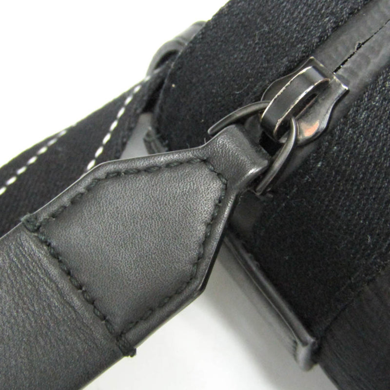 Bottega Veneta Paper Touch Bucket Nylon With Mesh Black Bag
